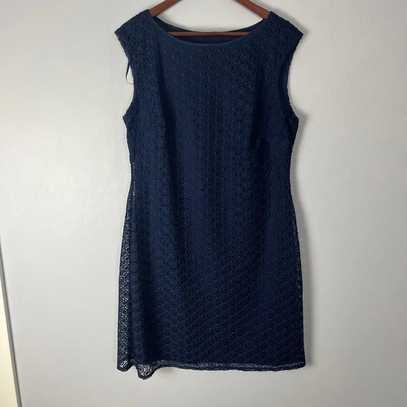 Jessica Howard | Dresses | Jessica Howard Navy Blue Dress | Poshmark